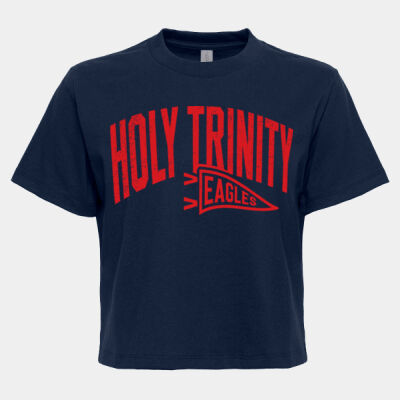 Holy Trinity Eagles Flag Pennant Boxy Tee Thumbnail