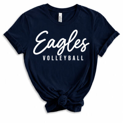 Eagles Volleyball Adult Tshirt Thumbnail