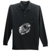 Long Sleeve Silk Touch Polo with Pocket Thumbnail
