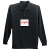 Long Sleeve Silk Touch Polo with Pocket Thumbnail
