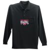 Long Sleeve Silk Touch Polo with Pocket Thumbnail