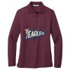 Women's Silk Touch Long Sleeve Polo Thumbnail