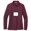 Women's Silk Touch Long Sleeve Polo Thumbnail